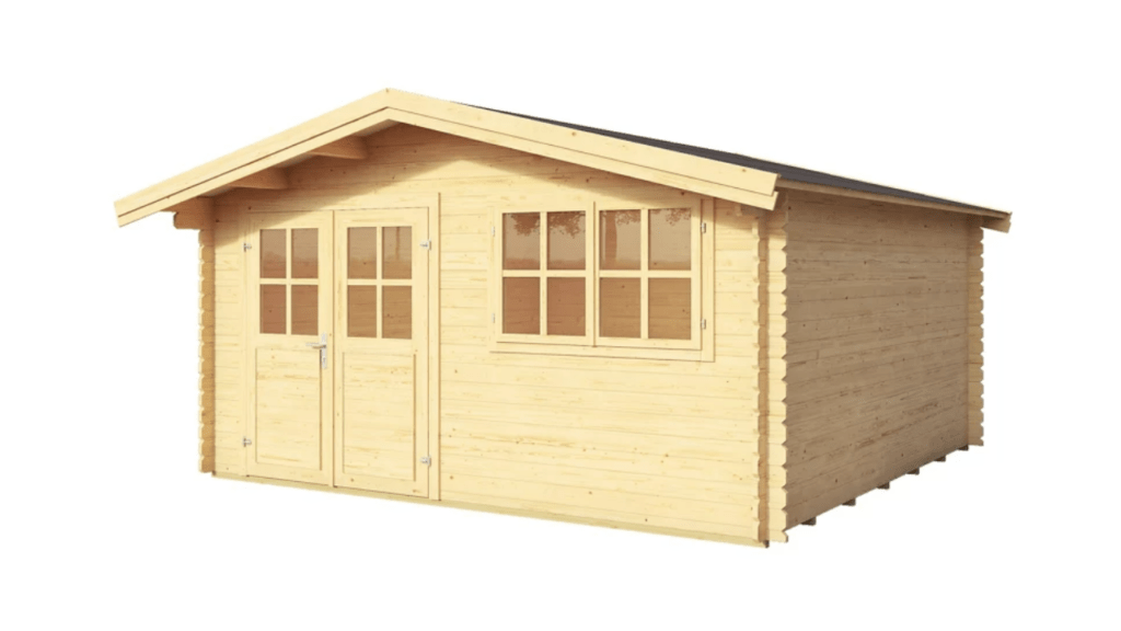 casas-de-madera-jardín-prefabricadas