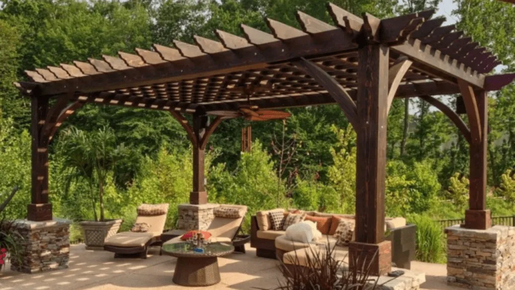 pérgola-de-madera