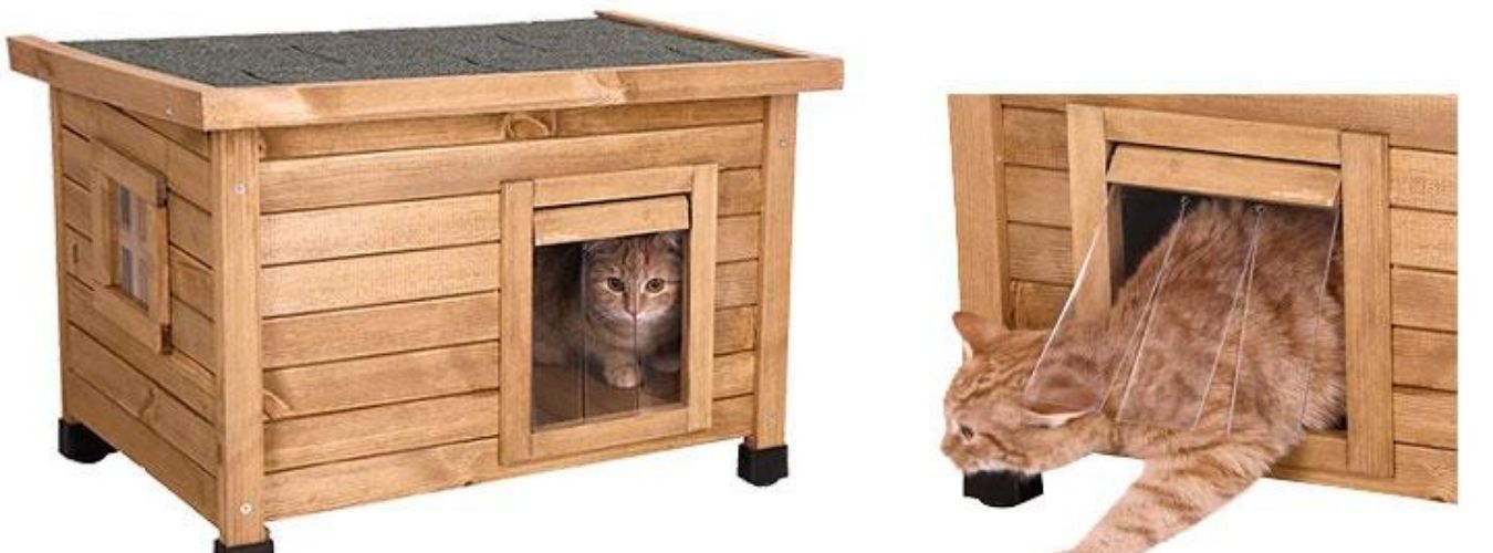 Casas de madera para gatos - Casa de madera para gatos