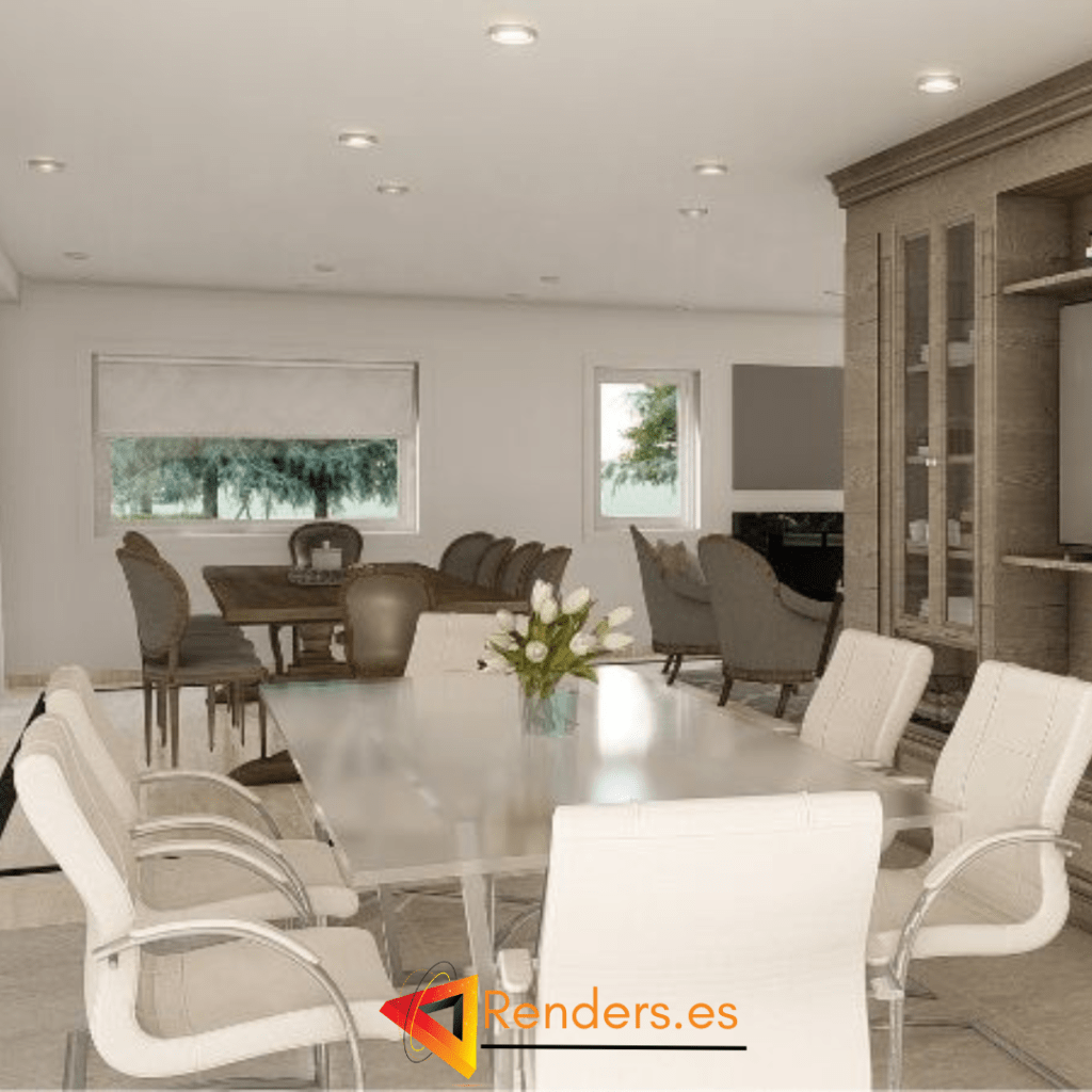 Render 3D - Renders arquitectura - render de interiores - diseño 3D